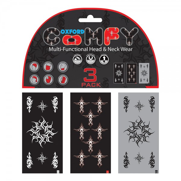 Oxford OXFORD COMFY 3PK TRIBAL